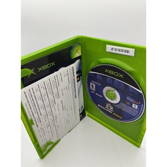AMF Bowling 2004 + Reg Card Xbox AD Complete CIB - TESTED - Picture 4 of 6